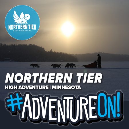 Northern Tier #AdventureOn social media image 1080x1080