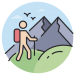 hiking hiking